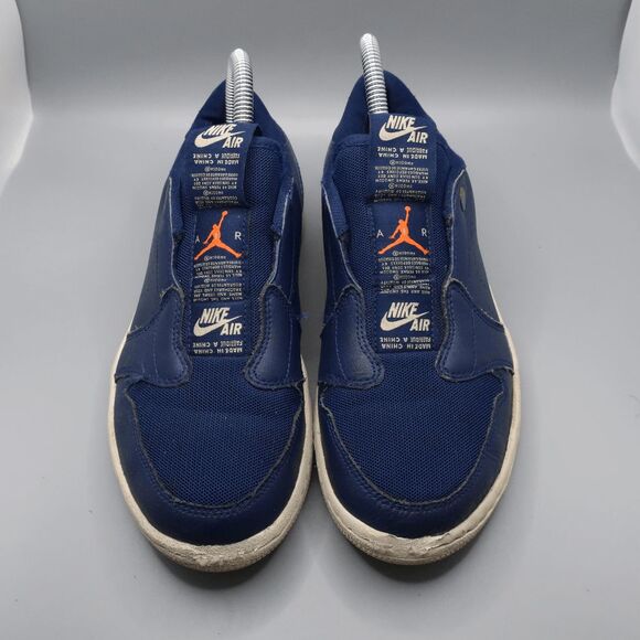 Nike Air Jordan 1 Low Slip 2019 Blue Void Sneakers AV3918-408 Women's Size 7 - Picture 5 of 10